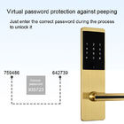 อพาร์ตเมนต์รหัสผ่านอิเล็กทรอนิกส์ ล็อคประตูอัจฉริยะ บัตร Rfid Digital