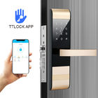 TT Lock APP Control Apartment House ล็อคประตูไฟฟ้าอัจฉริยะแบบดิจิตอลพร้อมรหัสและการ์ด