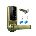 BLE TTLock ล็อคประตูควบคุมด้วยแอป 4xAA แบตเตอรี่ RFID Keyless Entry