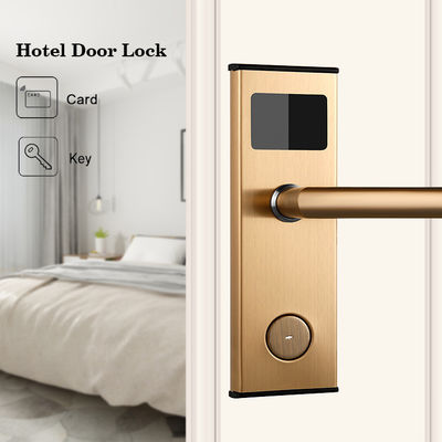 13.56MHz 125 KHz Card Hotel Electronic Locks พร้อมใบรับรอง FCC