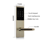 ความปลอดภัยสูง Touch Keypad Apartment ล็อคประตูอัจฉริยะด้วย Smart TTlock APP