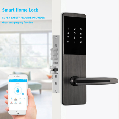 การรักษาความปลอดภัย Bluetooth Smart Keypad ประตูล็อค TTlock App ประตูล็อคสําหรับอพาร์ทเมนต์ Home Office