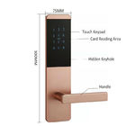 FCC Electronic Smart Door Locks 125KHz ซอฟต์แวร์ล็อคฟรี