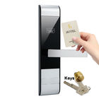 ล็อคประตูคีย์การ์ดโรงแรม RFID ล็อคประตูการ์ดโรงแรมต่ำ 4.8V