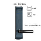 คีย์การ์ด ล็อคประตูอัจฉริยะ 13.56Mhz Rfid Door Lock System Hotel