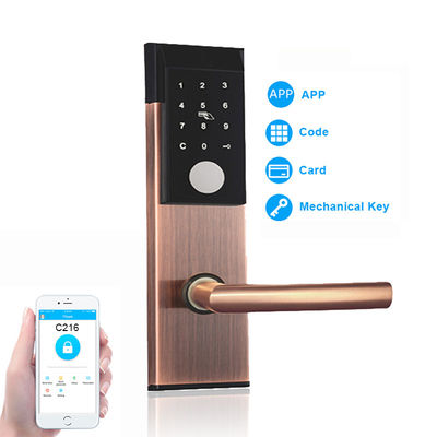 แอพทัชสกรีน TTlock Smart Keypad ประตูล็อคสําหรับอพาร์ทเมนท์ โฮมออฟฟิศ