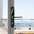 ลายนิ้วมืออัจฉริยะ Biometric Smart Door Lock อลูมิเนียมอัลลอยด์สำหรับประตูขนาด 30 - 45 มม