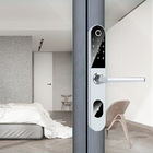 AAA ประตูกระจกบานเลื่อนอัลคาไลน์ Smart Lock Home 50mm App ลายนิ้วมือ