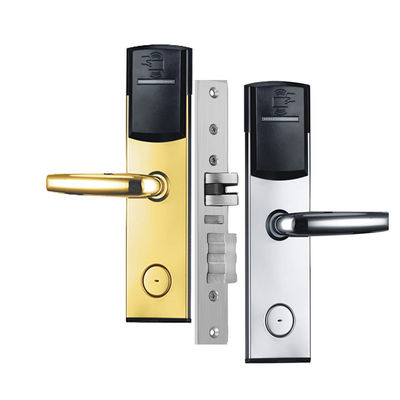 สีเงิน Smart Key Card โรงแรม ล็อคประตูอิเล็กทรอนิกส์สําหรับโรงแรม อพาร์ทเมนต์ สํานักงาน