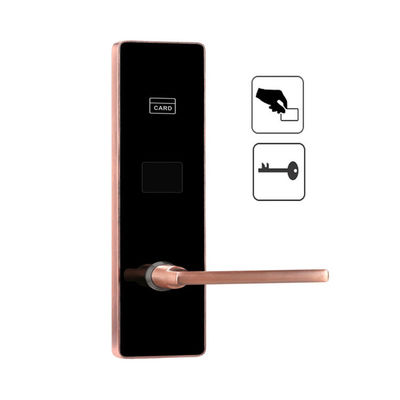 โรงแรมล็อคอิเล็กทรอนิกส์สแตนเลส smart key card พร้อมการรับรอง CE FCC