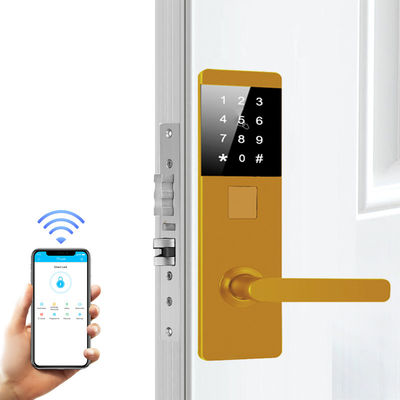 อลูมิเนียมสกัด TTlock Password อิเล็กทรอนิกส์สมาชิกล็อคประตูสําหรับอพาร์ทเมนต์