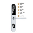 การควบคุม APP ดิจิตอล TTlock ล็อคประตู สมาร์ทลายนิ้วมือ 6V สำหรับ Home