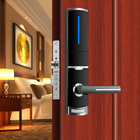 โลหะผสมสังกะสี RFID คีย์การ์ดล็อคประตูไม้ชิป TI พร้อมซอฟต์แวร์โรงแรม