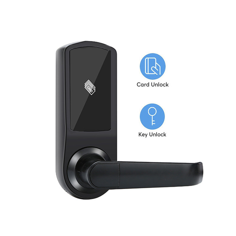 Smart Deadbolt RFID Key Card ประตูล็อคความปลอดภัย Mortise ประตูล็อคสําหรับบ้าน โรงแรม คอนโด