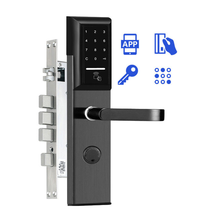 ความปลอดภัยสูง สแตนเลส TTlock App Smart Keypad ประตูล็อคสําหรับอพาร์ทเมนต์สํานักงาน
