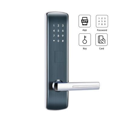 บัตร RF รหัสผ่านลายนิ้วมือ ล็อคประตู รหัสผ่าน 300mm